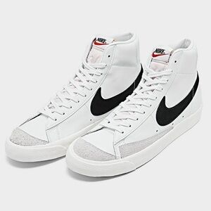 Nike Blazer Mid ‘77 Vintage White/Black Sneakers, M6.5/W8